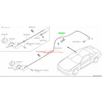 Genuine Nissan Boot Lid/Fuel Filler Opener Cable Fits Nissan S15 Silvia & 200SX