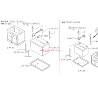 Genuine Nissan Bracket Nut Fits Nissan (See Compatibility Notes)