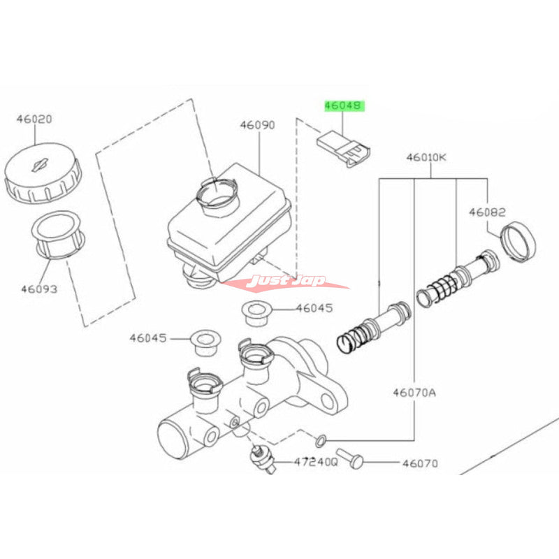 Genuine Nissan Brake Master Cylinder Plug Fits Nissan (Check Compatibility)