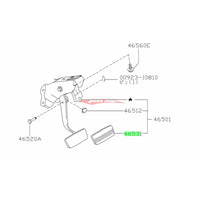 Genuine Nissan Brake Pedal Rubber (Automatic) Fits Nissan S14/S15/R33/R34/V35/C34/M35/Z33/E50/E51/Y32/Y33/Y34/D40