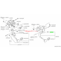 Genuine Nissan Brake Pedal Rubber Stopper Fits Nissan A32/C34/C35/E50/K11/M35/N14/N15/N16/R33/R34/S15/S15/P10/P11/P12/T30/U13/V35/Y32/Y33/Z10/Z33/Z34