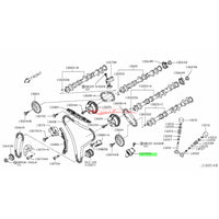 Genuine Nissan Camshaft Chain Tensioner Fits Nissan VQ25/VQ35/VQ37 & VR38DETT