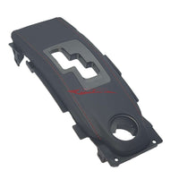 Genuine Nissan Nismo Edition MY14 Center Console Gear Shifter Surround Finisher (Red Stitching) Fits Nissan R35 GTR (07-16)