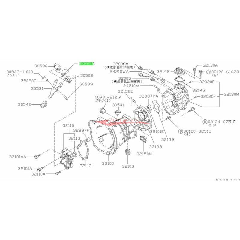 Genuine Nissan Clutch Fork Bolt Fits Nissan (Check Compatibility)