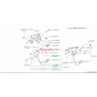Genuine Nissan Clutch Pedal Bushing (46525-50J00) Fits Nissan S12/S13/S14 Silvia, 180SX, 200SX, R31/R32/R33 Skyline, C34 Stagea, N13/N14/N15 Pulsar, A31 Cefiro, C32/C33 Laurel & Z31/Z32 300ZX