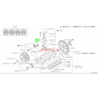 Genuine Nissan Conrod Bearing Fits Nissan SR16VE/SR18DE/SR20DE/SR20DET/SR20VE