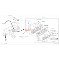 Genuine Nissan Control Finisher (Climate Control Fascia) Fits Nissan Skyline R34 GT/T & GTR (-8/00)
