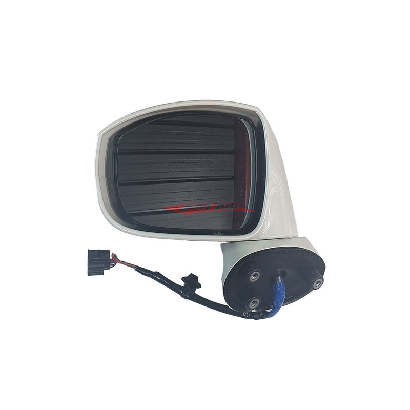Genuine Nissan Door Mirror Assembly L/H (QX1 Pearl White) Fits Nissan R35 GTR 07-10