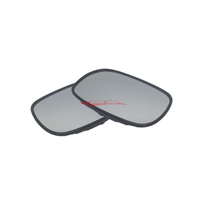 Genuine Nissan Door Rear View Mirror Glass Set Fits Nissan S13 Silvia, 180SX, R32 Skyline & Z32 300ZX