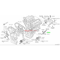 Genuine Nissan Engine Coolant Bypass Water Pipe Connector Fits Nissan R35 GTR