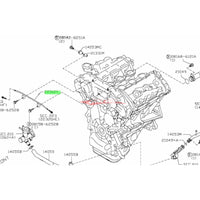 Genuine Nissan Engine Coolant Bypass Water Pipe Front fits Nissan R35 GTR (ADM Models)