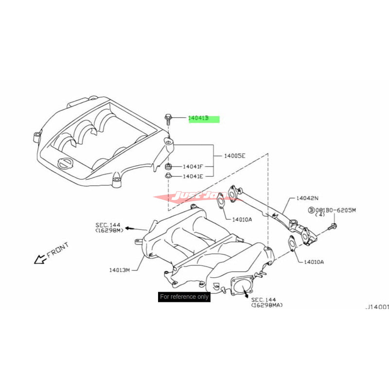Genuine Nissan Engine Cover Bolt Fits Nissan R35 GTR