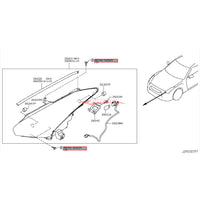 Genuine Nissan Engine Cover / Head Light / Radiator & Washer Tank Bolt Fits Nissan V35/V36 Skyline, J50 Crossover, R35 GTR & Z33/Z340 370Z (Check Compatibility)