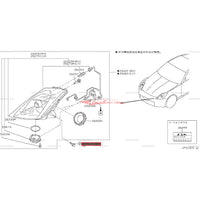Genuine Nissan Engine Cover / Head Light / Radiator & Washer Tank Bolt Fits Nissan V35/V36 Skyline, J50 Crossover, R35 GTR & Z33/Z340 370Z (Check Compatibility)
