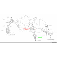 Genuine Nissan Engine Mount L/H Fits Nissan Elgrand E51 2WD/4WD (VQ25DE/VQ35DE)