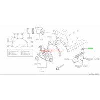 Genuine Nissan Engine Sump Oil Pick Up Strainer Gasket Fits Nissan CA18/SR20/RB20/RB25/RB26