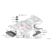 Genuine Nissan Engine Undertray Cover Bolt Fits Nissan R35 GTR, V36 Skyline & Z34 370Z