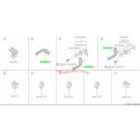Genuine Nissan Firewall Brake Line Pipe Retainer Clamp Fits Nissan R33/R34 Skyline & C34 Stagea