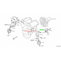 Genuine Nissan Flywheel Housing Mount / Rear Engine Mounting Fits Nissan R35 GTR (VR38DETT)