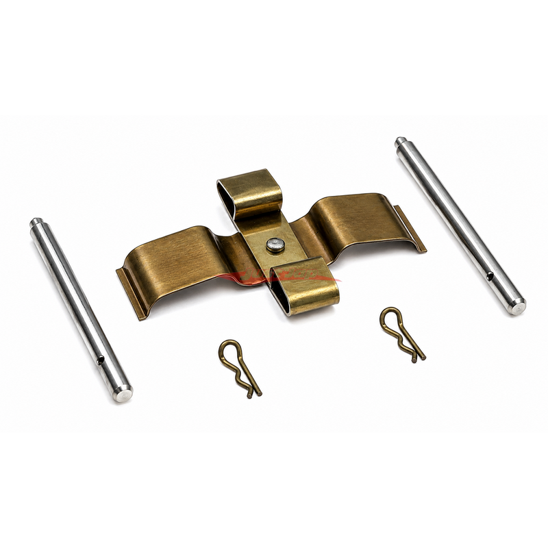 Genuine Nissan Front Brake Caliper Pad Clip Pin & Spring Kit Fits Nissan R32/R33/R34 GTR C34 Stagea 260RS V35 Skyline &