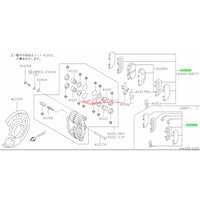 Genuine Nissan Front Brake Caliper Pad Hardware Shim Kit Fits Nissan R32 Skyline & Z32 300ZX