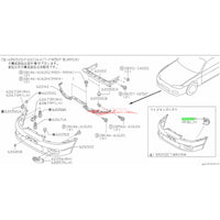 Genuine Nissan Front Bumper Cover W/Fog Lights Fits Nissan Silvia S15 & 200SX