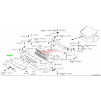 Genuine Nissan Front Bumper Grille Fits Nissan R35 GTR CBA (07-11)