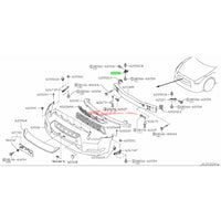 Genuine Nissan Front Bumper Side Stiffener R/H Fits Nissan R35 GTR CBA (-10/2010)