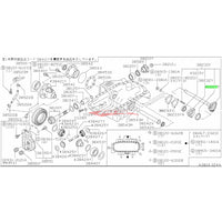 Genuine Nissan Front Differential Bearing & Oil Seal Rebuild Kit (F160) Fits Nissan R32/R33/R34 Skyline & C34 Stagea (4WD)