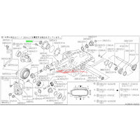 Genuine Nissan Front Differential Bearing & Oil Seal Rebuild Kit (F160) Fits Nissan R32/R33/R34 Skyline & C34 Stagea (4WD)