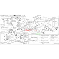 Genuine Nissan Front Differential Bearing & Oil Seal Rebuild Kit (F160) Fits Nissan R32/R33/R34 Skyline & C34 Stagea (4WD)