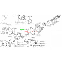 Genuine Nissan Front Differential Final Drive Gear / Crown Wheel & Pinion Set Fits Nissan R35 GTR