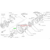 Genuine Nissan Front Gearbox Front Cover Gasket Fits Nissan S13 Silvia, 180SX, S14 Silvia, 200SX & Z31 300ZX