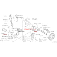 Genuine Nissan Front Hub Wheel Bearing Seal (Inner / Outer) Fits Nissan R32/R33/R34 Skyline, C34 Stagea & Z32 300ZX (2WD/4WD)