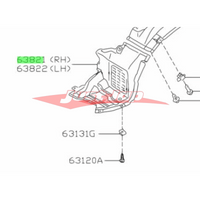 Genuine Nissan Front Inner R/H Guard Liner Front Section Fits Nissan Skyline R33 GTS/T SER. I (93-95)