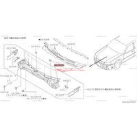Genuine Nissan Front Lower Windscreen Cover Wiper Plenum Cowling Clip Gromet Fits Nissan S14/S15/R33/R34/C33/C34/C35/N14/N15/E50