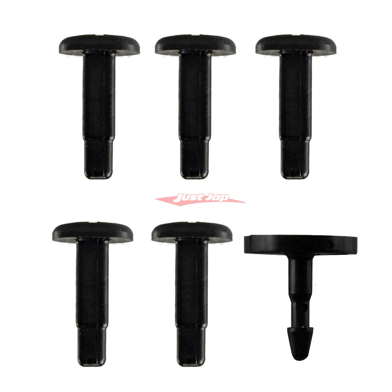 Genuine Nissan Front Lower Windscreen Cover Wiper Plenum Cowling Clip Set Fits Nissan R32 Skyline