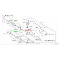 Genuine Nissan Front Power Steering Rack Boot Fits Nissan R35 GTR