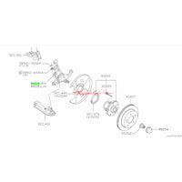 Genuine Nissan Front Spindle/Knuckle R/H Fits Nissan Silvia S14/S15