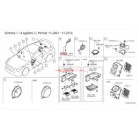 Genuine Nissan Front Upper Door Tweeter Speaker R/H Fits Nissan R35 GTR