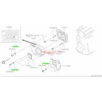Genuine Nissan Front Upper & Lower Timing Cover Bolt Washer Seal Fits Nissan RB20/RB25/RB26/RB30