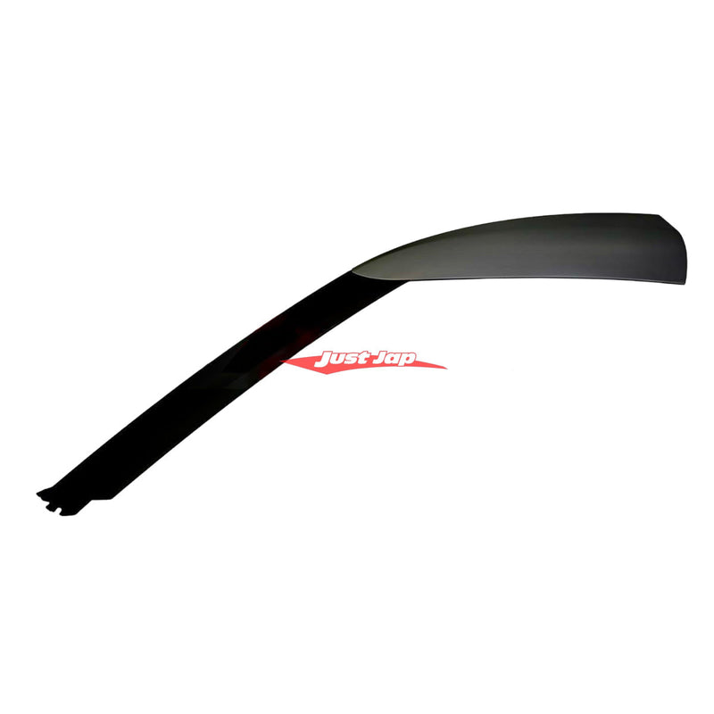Genuine Nissan Front Windscreen Pillar Trim / Roof Turret Moulding L/H (KH3 Black) Fits Nissan R35 GTR CBA 07-10