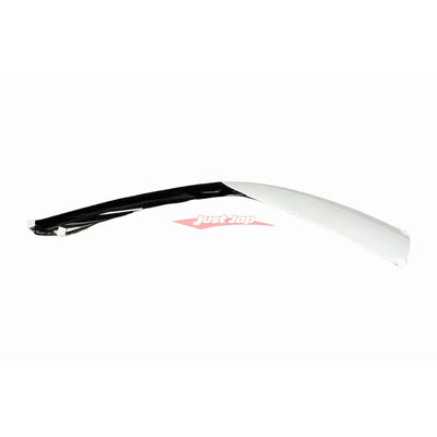Genuine Nissan Front Windscreen Pillar Trim / Roof Turret Moulding L/H (QX1 Pearl White) Fits Nissan R35 GTR 07-10