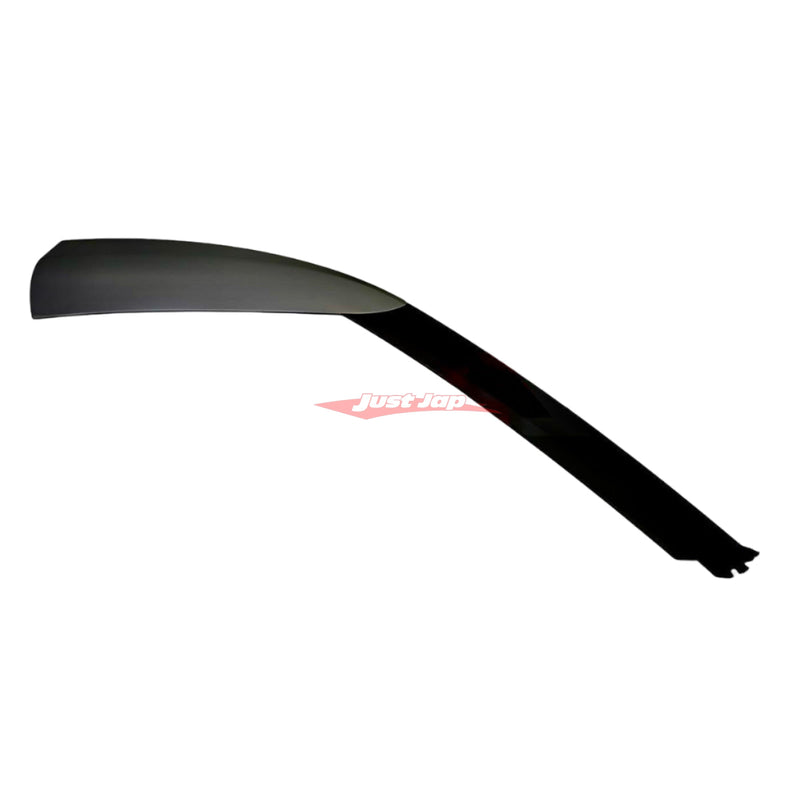 Genuine Nissan Front Windscreen Pillar Trim / Roof Turret Moulding R/H (KAB Super Silver) Fits Nissan R35 GTR CBA 2007-