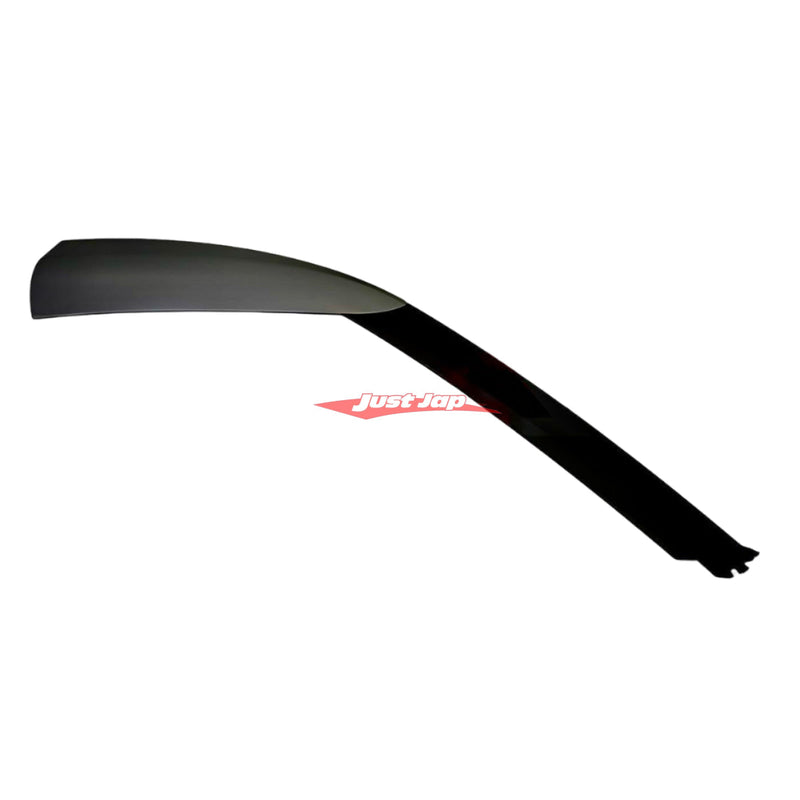 Genuine Nissan Front Windscreen Pillar Trim / Roof Turret Moulding R/H (KH3 Black) Fits Nissan R35 GTR CBA 07-10