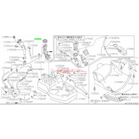 Genuine Nissan Fuel Tank Sender Unit Locking Plate fits Nissan (See Vehicle Compatibility)