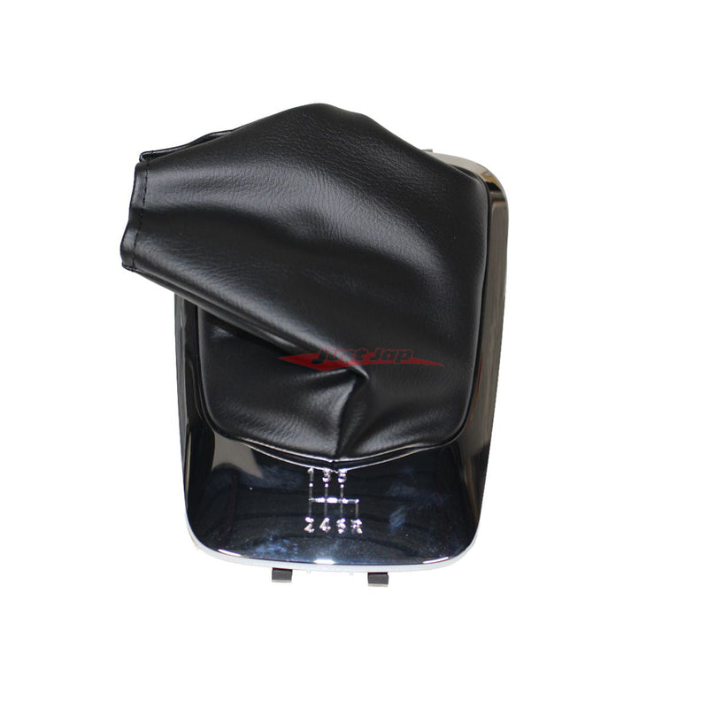Genuine Nissan Gear Shifter Boot & Surround Fits Nissan S15 200SX GT & Silvia (Chrome)