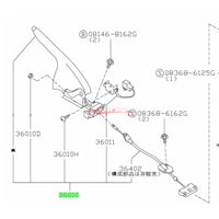 Genuine Nissan Handbrake Lever & Cable Assembly Fits Nissan S14/S15 Silvia & 200SX