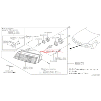 Genuine Nissan Head Light Grille Support Bracket R/H Suits Nissan Skyline R32 GTR N1