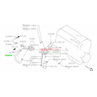 Genuine Nissan Heater Oil Filter Block Water Hose Fits Nissan Skyline R32/R33/R34 GTR & C34 Stagea 260RS (RB26DETT)